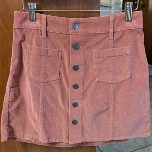 Aerie Corduroy Skirt